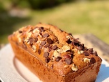 Banana bread healthy ultra moelleux aux pépites de chocolat