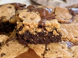 Brookie – Gâteau Brownie au fudge et Cookie aux pépites de chocolat et beurre noisette