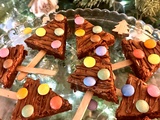Brownies sapin de Noël