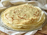 Crêpes moelleuses au robot