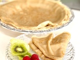 Crêpes sans gluten