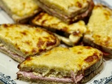 Croque-monsieur à la crème et gouda