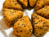Croquettes de camembert au sésame