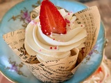 Cupcake à la fraise