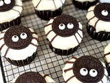 Cupcakes araignées d’Halloween