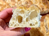 Focaccia inratable