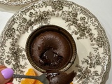 Fondant coeur coulant chocolat