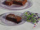 Gâteau au chocolat et farine de sarrasin