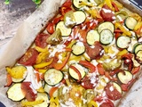 Légumes rôtis au tahini