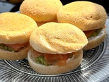 Muffins avocat saumon
