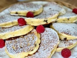 Pancakes aux pépites de chocolat