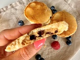 Pancakes Cookie Dough Healthy : la recette ultra gourmande qui cache un coeur fondant façon cookie