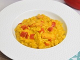 Risotto poulet curry