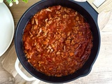 Sauce bolognaise à la dinde hachée