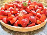 Tarte aux fraises et confit de fraises