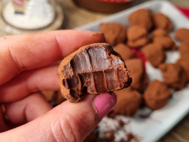 Crottes au chocolat au lait, cœur Nutella et noisette - Popote de  petit_bohnium