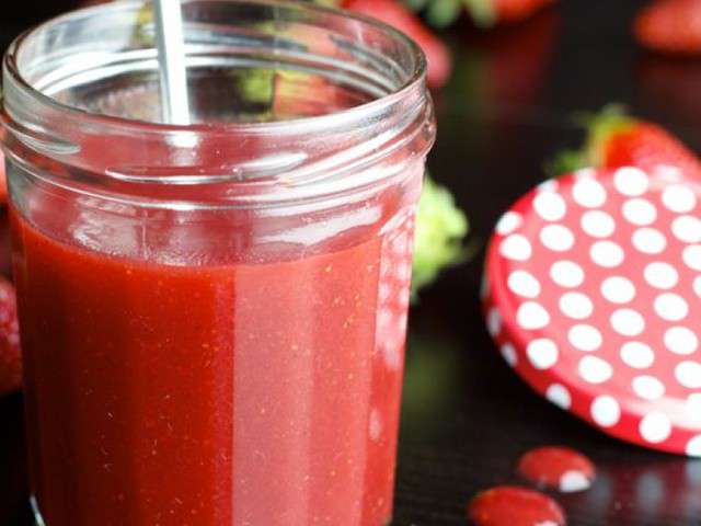 Recettes De Coulis De Fraises De Yummix 