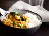Curry de pois chiches {express, healthy, vegan, sans gluten et sans lactose !}