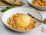 Salade boost carotte, quinoa & houmous