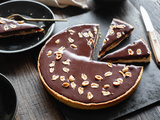 Tarte chocolat caramel aux cacahuètes {comme un Snickers, en bien meilleur !}