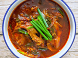 Dak Gae Jang / Soupe de poulet épicée coréenne / 닭개장