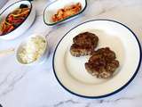Tteokgalbi / Steak haché coréen / 떡갈비