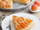 Tarte briochée aux abricots | Streuselkueche