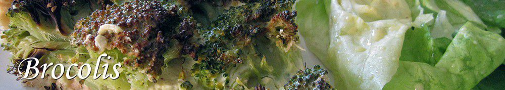 Recettes de Brocolis