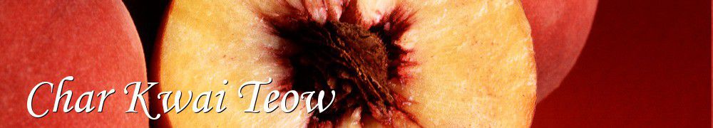 Recettes de Char Kwai Teow