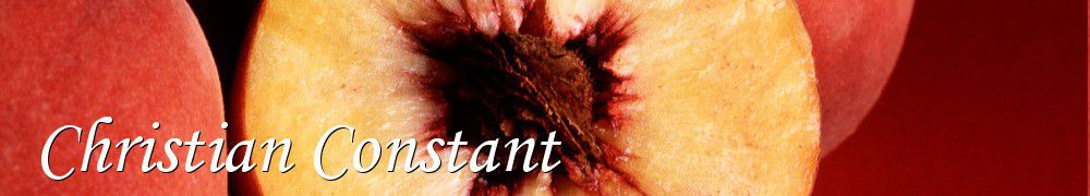 Recettes de Christian Constant