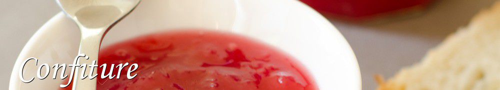 Recettes de Confiture