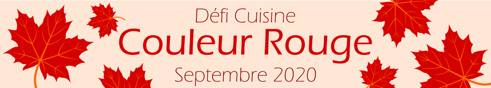 Defi Cuisine Couleur Rouge