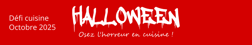 Recettes de Defi Halloween Horreur en Cuisine