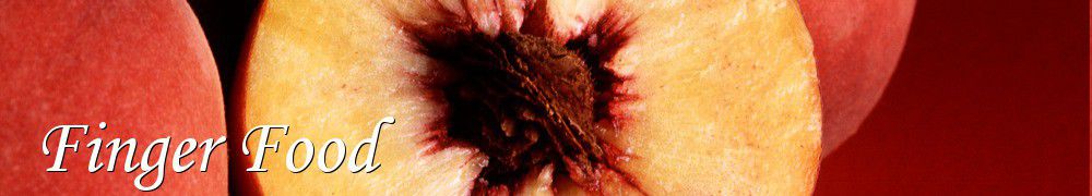 Recettes de Finger Food