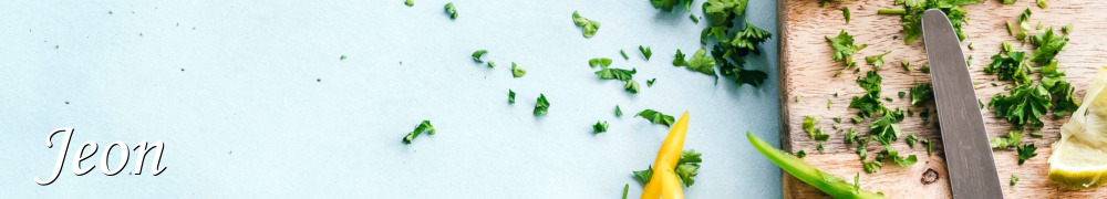Recettes de Jeon