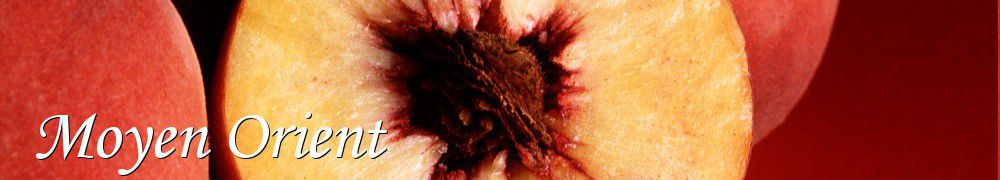 Recettes de Moyen Orient