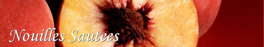 Recettes de Nouilles Sautees