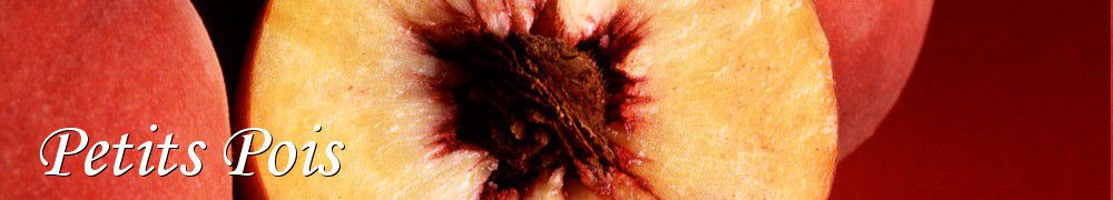 Recettes de Petits Pois