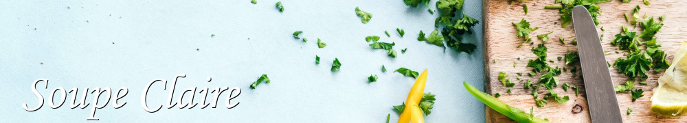 Recettes de Soupe Claire
